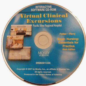 Virtual Clinical Excursions Basic Nursing Essentials CD ROM Sixth Ed